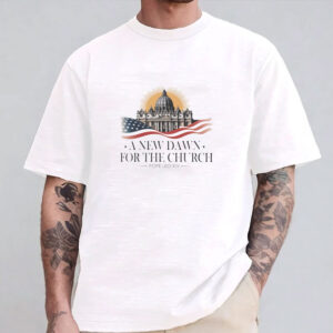 A New Dawn For The Church New Pope Leo XIV T-Shirt