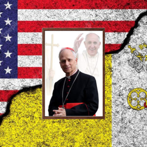 Cardinal Robert Prevost Papal Painting, Pope Leo XIV Portrait Poster