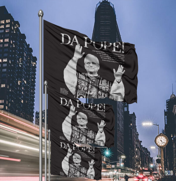 Da Pope! Front Page Flag