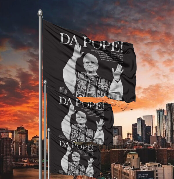 Da Pope! Front Page Flag