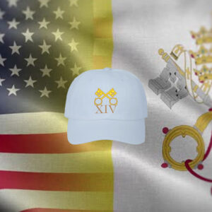 Embroidered Pope Leo XIV Hat, Catholic Christian Baseball Cap