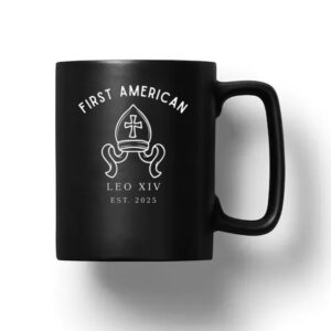 First American Pope Leo XIV Est 2025 Mug