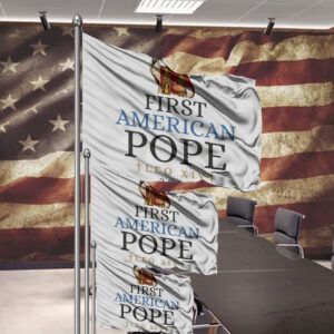 First American Pope, Leo XIV Flag