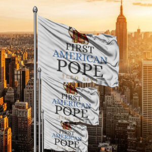 First American Pope, Leo XIV Flag