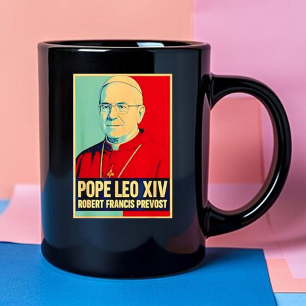 God bless Pope Leo XIV Robert Francis Prevost Mug