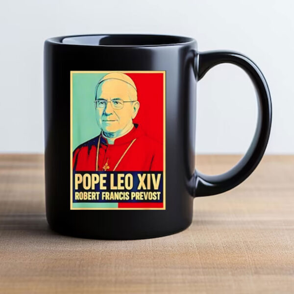 God bless Pope Leo XIV Robert Francis Prevost Mug