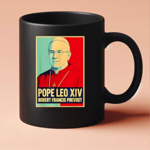 God bless Pope Leo XIV Robert Francis Prevost Mug