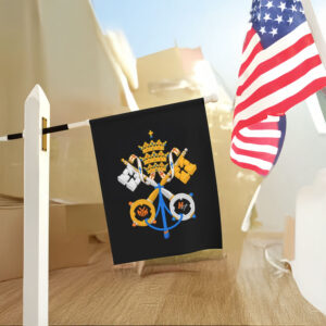 Holy New York Knicks x Pope Leo XIV Flag