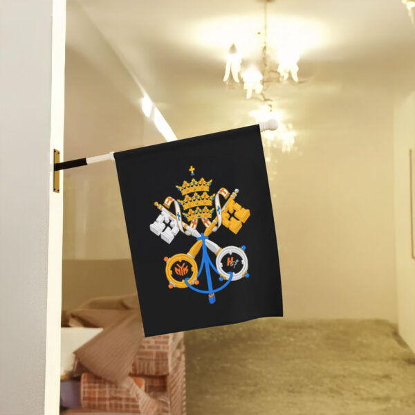Holy New York Knicks x Pope Leo XIV Flag