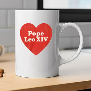 I Heart Love Pope Leo XIV Mug