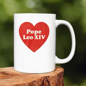 I Heart Love Pope Leo XIV Mug