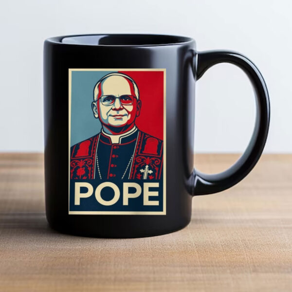 Leo XIV Shirt Pope Pop Culture Rome Catholic Christian Mug