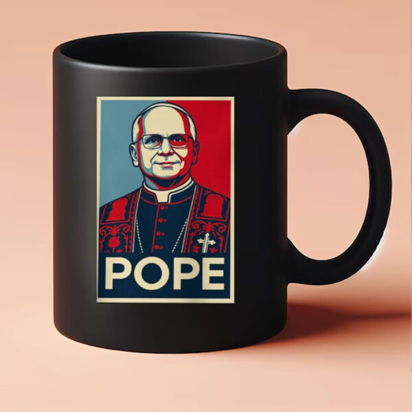 Leo XIV Shirt Pope Pop Culture Rome Catholic Christian Mug