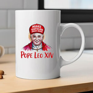 Make Vatican Great Again Pope Leo Xiv Cartoon Hat Mug