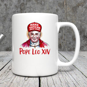 Make Vatican Great Again Pope Leo Xiv Cartoon Hat Mug