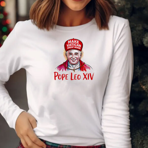 Make Vatican Great Again Pope Leo Xiv Cartoon Hat shirt