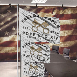 New Pope Leo 14 Vicar Of Christ Vatican Flag
