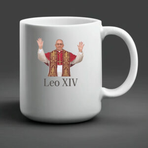 New Pope Leo XIV Robert Prevost 2025 Mug