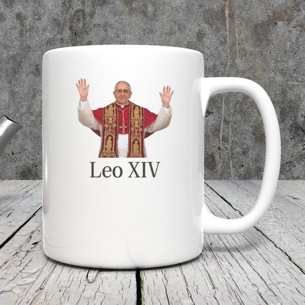 New Pope Leo XIV Robert Prevost 2025 Mug