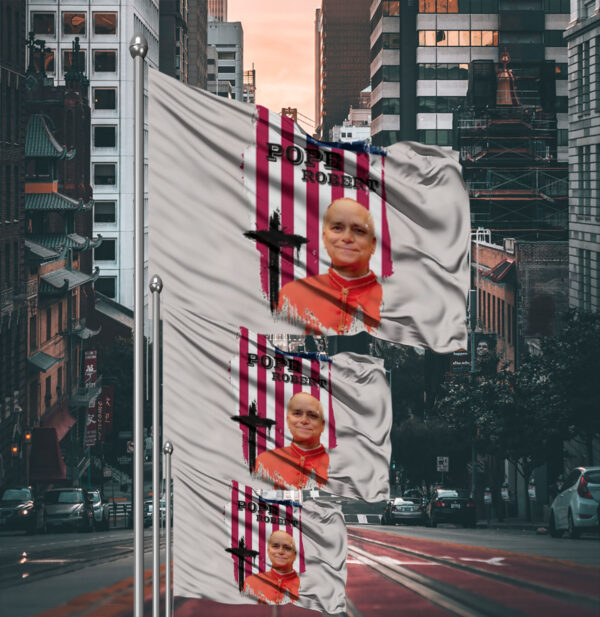 New Pope Robert Francis Prevost Flag