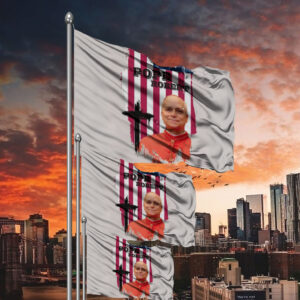 New Pope Robert Francis Prevost Flag