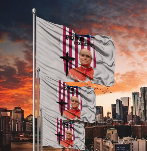 New Pope Robert Francis Prevost Flag