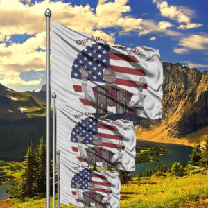 Official Leo XIV Our American Pope Flag