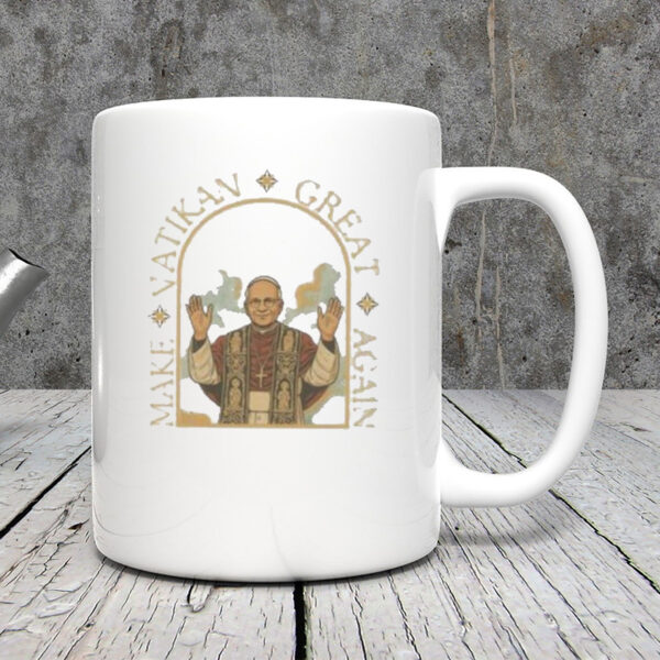 Official Leo XIV Pope Make Vatikan Great Again Mug