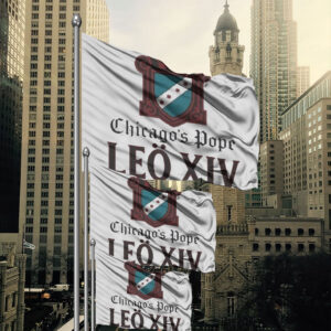 Original Chicago’s Pope Leo XIV Flag