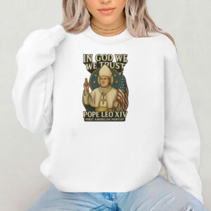 Original In God We Trust Pope Leo XIV T Shirt