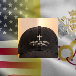 Peace Be With All Of You Embroidered Leo XIV Hat