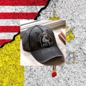 Pope LEO XIV Robert Francis Prevost Embroidered Hat