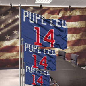 Pope Leo 14 Flag