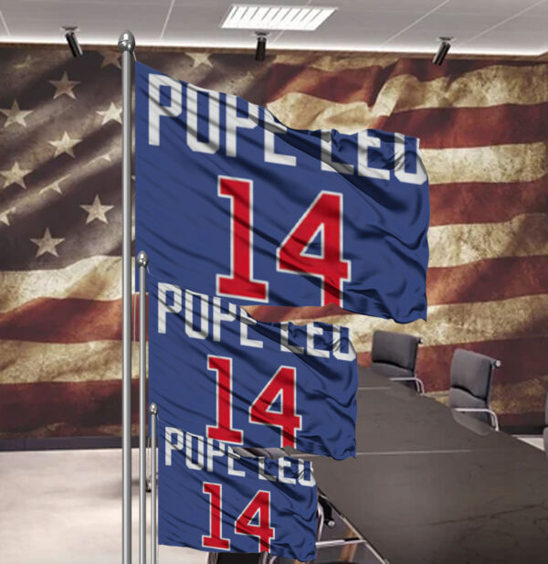 Pope Leo 14 Flag