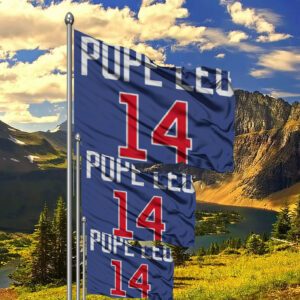 Pope Leo 14 Flag