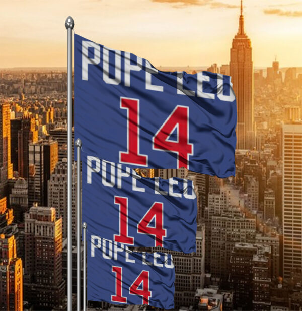 Pope Leo 14 Flag
