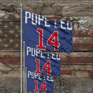 Pope Leo 14 Flag