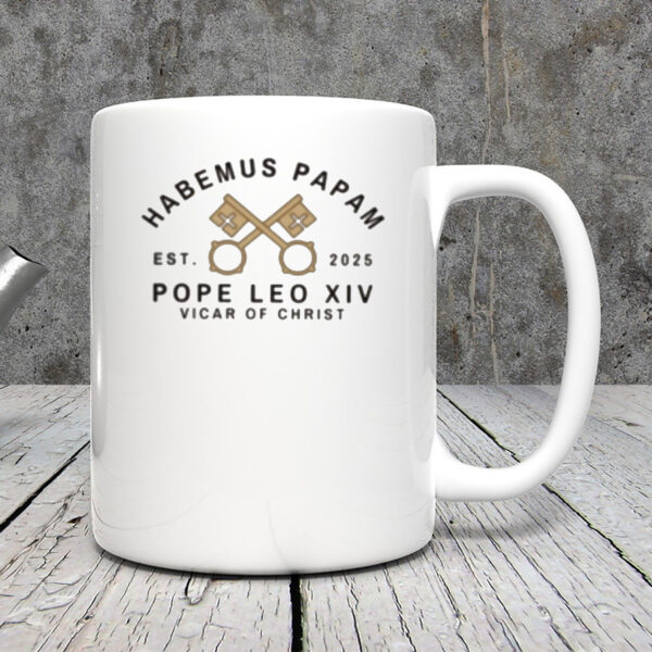 Pope Leo 14 Vicar Of Christ Vatican Mug