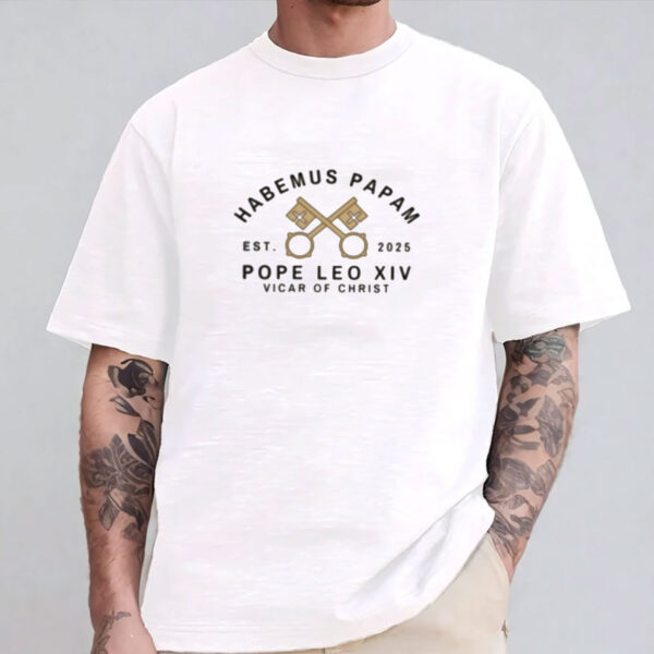 Pope Leo 14 Vicar Of Christ Vatican Shirt