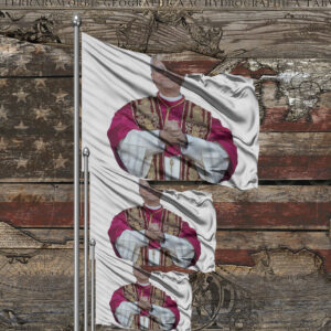 Pope Leo XIV 2025 Flag