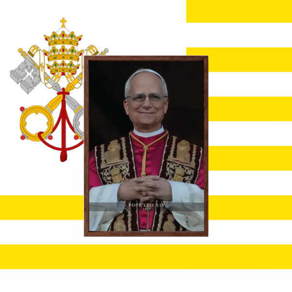 Pope Leo XIV (2025) – Historic Vatican Portrait Print