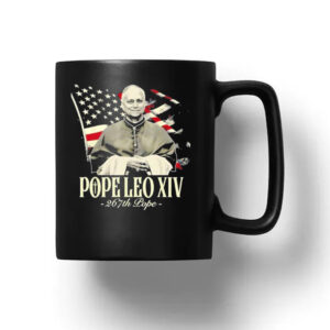 Pope Leo XIV 267th Pope Cardinal Robert Prevost Mug