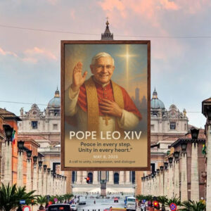 Pope Leo XIV Artwork Poster