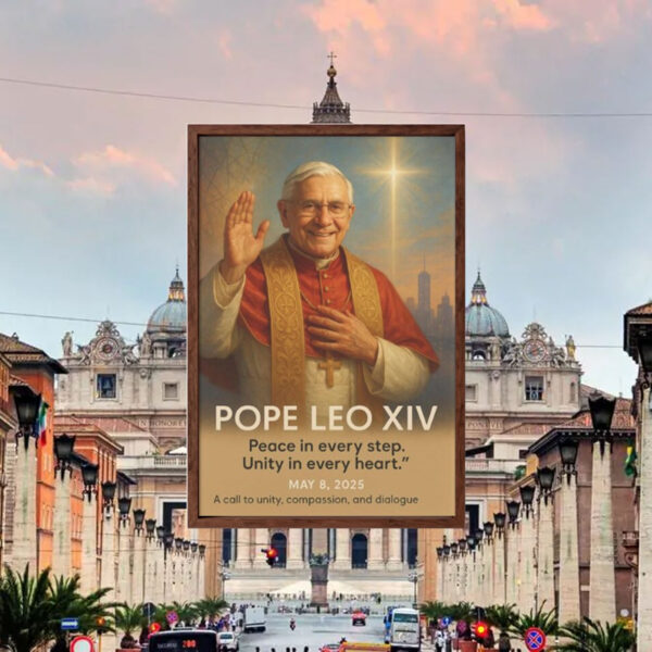 Pope Leo XIV Artwork Poster