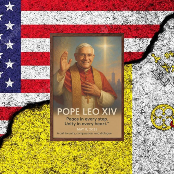 Pope Leo XIV Artwork Poster