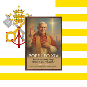 Pope Leo XIV Artwork Poster