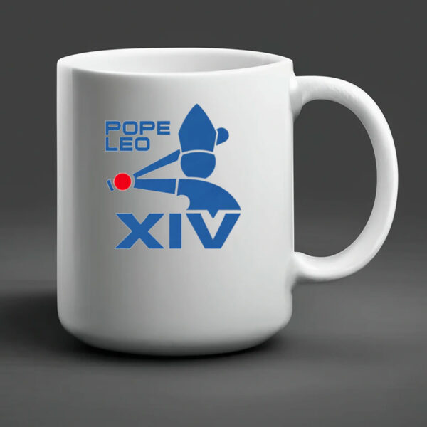 Pope Leo XIV Baseball Logo Mug