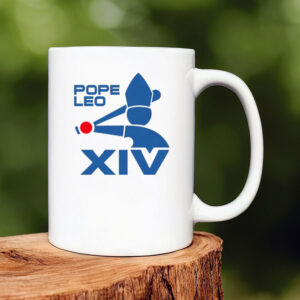 Pope Leo XIV Baseball Logo Mug
