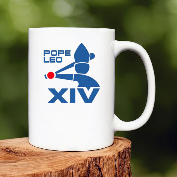 Pope Leo XIV Baseball Logo Mug