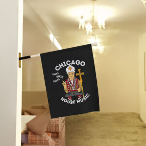 Pope Leo XIV Chicago House Music Flag